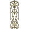 Ornate Floral Door Panel STL for CNC