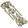 Ornate Floral Door Panel STL for CNC
