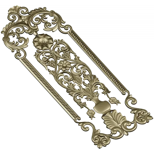 Regal Vase Vertical Panel - STL 3D model for CNC