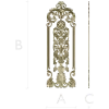 Regal Vase Vertical Panel - STL 3D model for CNC