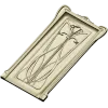 Art Nouveau Lily Door Panel - STL 3D model for CNC
