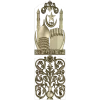Minaret Relief Door Panel STL for CNC