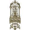 Florentine Arched Door Panel STL for CNC