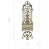 Florentine Arched Door Panel STL for CNC