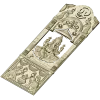 Ganesha Shrine Door Panel - detailed STL 3D model for CNC
