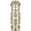 Imperial Pilaster - Baroque Door Overlay STL 3D model for CNC