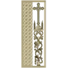 Orthodox Door Panel Relief STL for CNC