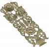 Regal Bloom - ornate vertical panel STL for CNC milling