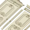 Rococo Door Panel STL for CNC Router