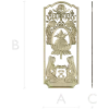 Ornamental Lotus Offering Panel - STL 3D Relief for CNC