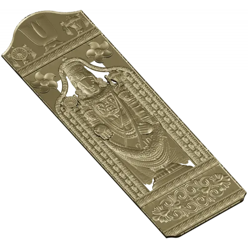 Барельеф Венкатешвары - 3D модель STL для ЧПУ