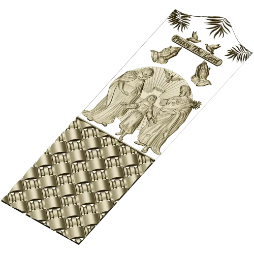 Sacred Family Door Panel