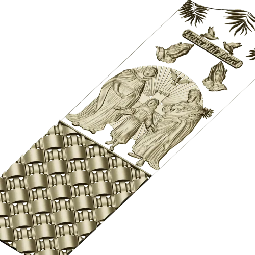 Sacred Family Door Panel