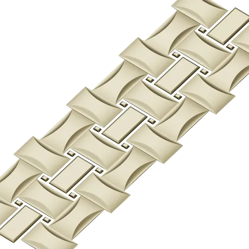 Interlaced Ribbon Trim - STL 3D Model for CNC