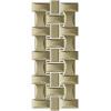 Interlaced Ribbon Trim - STL 3D Model for CNC