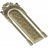 Ornate Arched Door Panel STL for CNC