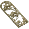 Arched Grapevine Decorative Panel - STL 3D Model for CNC