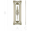 Regal Acanthus Door Panel STL for CNC