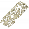 Peacock Urn Vertical Panel STL for CNC