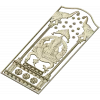Ganesha Shrine Panel - STL 3D Model for CNC