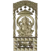 Ganesha High-Relief CNC STL Panel