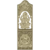 Ganesha Blessing Panel - STL 3D Model for CNC Door Panel