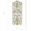Floral Urn Door Panel - detailed STL 3D model for CNC