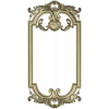 Ornate Baroque Frame 3D STL Model for CNC Milling