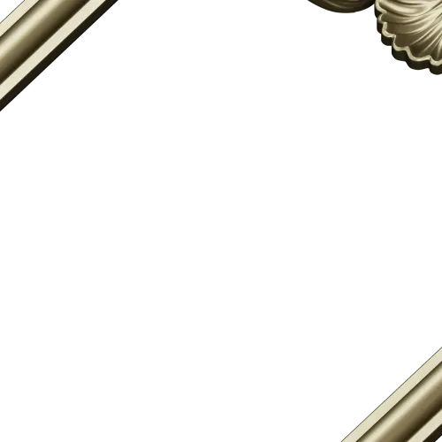 Ornate Baroque Frame 3D STL Model for CNC Milling
