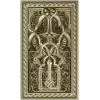Декоративная фасадная панель "Венец листьев" - STL модель для ЧПУ
