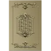 Elegant Classical Facade Panel 3D STL Model for CNC Milling