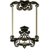 Фасадная накладка в стиле рокайль - STL для ЧПУ