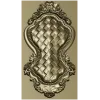 Ornate Basket Weave Decorative Panel STL Model for CNC