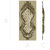 Ornate Basket Weave Decorative Panel STL Model for CNC