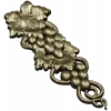 Elegant Grapevine Relief 3D Model for CNC