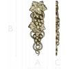 Elegant Grapevine Relief 3D Model for CNC