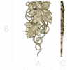 Grapevine Carving 3D Model for CNC Milling in STL Format