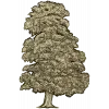 Ornamental Tree 3D Model for CNC Milling in STL Format