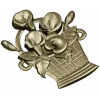 Корзинка с каллами - 3D модель STL для ЧПУ