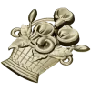 Корзинка с каллами - 3D модель STL для ЧПУ