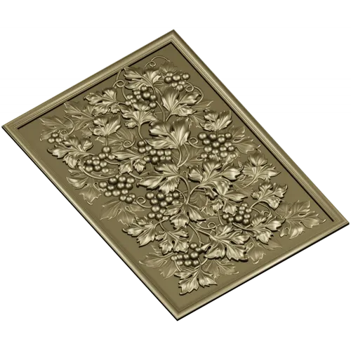 Виноградная панель - 3D STL для ЧПУ