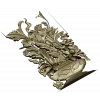 Ornate Floral Vase 3D Model for CNC Milling STL