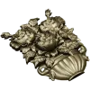 Floral Bouquet in Classic Vase 3D Model STL for CNC Milling