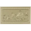 Флористическая панель .stl - 3D модель для ЧПУ с рельефом пионов