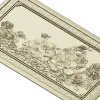 Флористическая панель .stl - 3D модель для ЧПУ с рельефом пионов