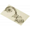 Elegant Floral Acanthus STL Model for CNC Milling