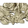 Floral Embrace - Detailed Corner Floral STL Model for CNC