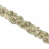 Detailed Floral Garland CNC STL Model for Wood Carving