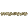 Detailed Floral Garland CNC STL Model for Wood Carving