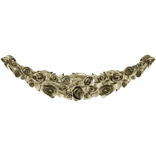 Полумесяц из роз - 3D модель STL для ЧПУ